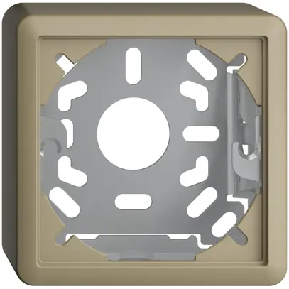 Cappa con piastra di base 39mm EDIZIOdue sand 