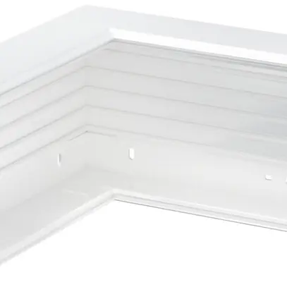 Angolo interno Bettermann 329×170×80mm, PVC, bianco puro, 9010 
