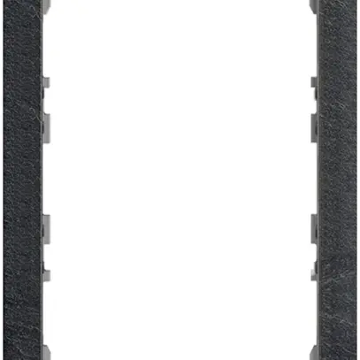 Cadre de recouvrement EDIZIOdue prestige pour KNX-Panel 7" ardoise 