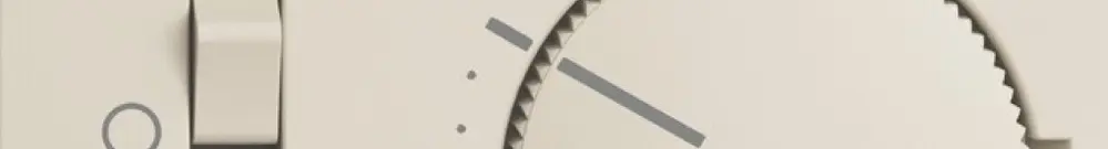 UP-Raumthermostat EDIZIOdue crema 