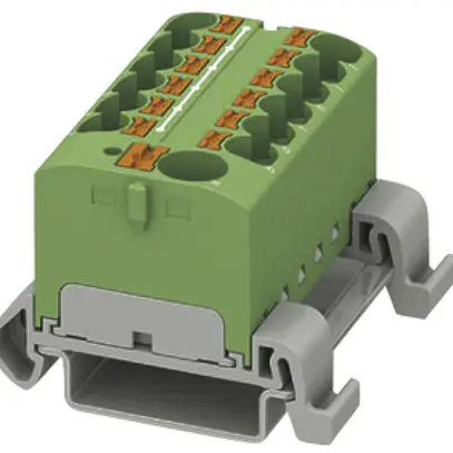 Bloc de distribution PX PTFIX 10/12X4-NS35A GN 