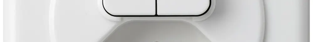 Kit frontale INC basico 86×86 bianco con 1 lente per combinazione grd.I S1/T13 