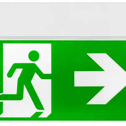 Lampada di segnalazione d'emergenza LED Tridonic Exit ST IP40 4W bat 3h as ap at 