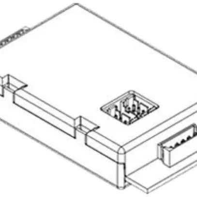 Modulo d'estenzione AMD Urmet, 2VOICE, 8 pulsanti×dispositivo audio/video Alpha 