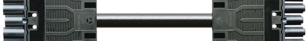Rallonge Wieland GST18i5 5×2.5mm² 400V 20A 5m noir fiche-prise, Cca 