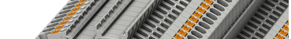Morsetto 2 piani 0.14…1.5mm² grigio con.Push-in PTTBS 1.5/S 