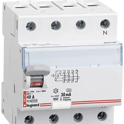 Disgiuntore monoblocco Legrand 4L 25A 30mA tipo A 