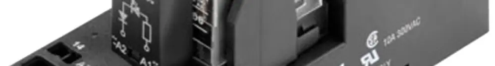 Relè WM RCMKITZ 4CO 6A AgNi 19.2…31.2VDC LED raccordo a molla 