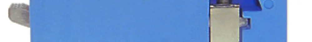Borne de conducteur neutre WZ 4mm² M3 bleu clair 