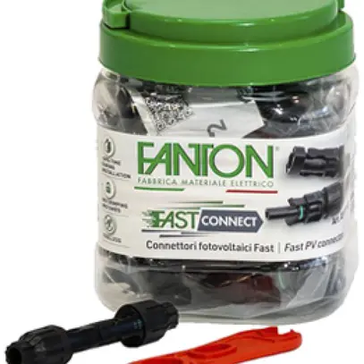 Set di connettori MC4 Plica Fanton FAST FMC4 spina e presa 