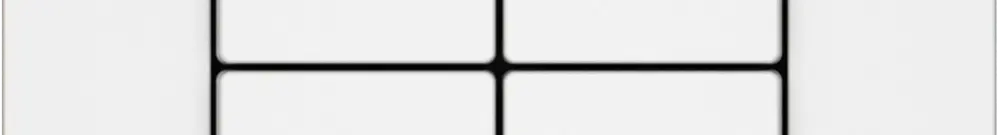 Interrupteur stores EDIZIO.liv Wiser SNAPFIX® 2 canaux 4 touches bc 