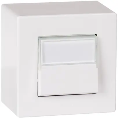 AP-Sonnerie-Wipptaster ATO 6A 250V weiss Gr.I 