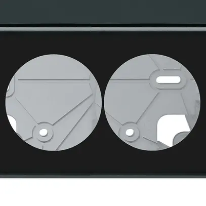 En-tête AP origin 1×2 horizontal 148×88mm noir 