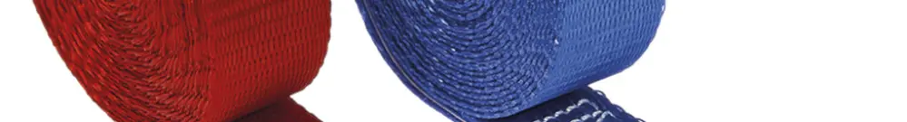 Courroie de sécurité Plica 3m avec serrure, 25mm, polypropylène bleu/rouge 4 pcs 