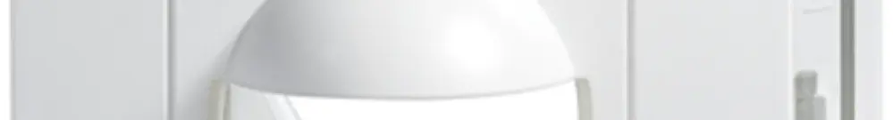Protezione ESYLUX IP44-CH per PD 180/MD 180, bianco 