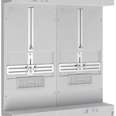Montant complet SE Prisma XS 2 tableaux compteur 2 parts 5 rangées 500×750mm 