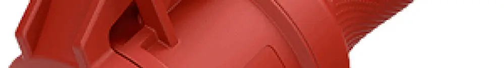 Prise mobile CEE PowerTOPXtra R 32A IP54 5P 6h 400V Ø80×209mm rouge 