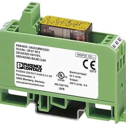 Relè di accoppiamento Phoenix Contact PSR-SCF- 24UC/URM/2X21 