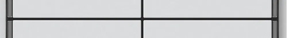 Pulsante KNX KAL 4×tasti 4×punti azionamento LED bianco 