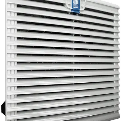 Filtro di uscita Rittal grigio ABS SK 3237.200 116.5×116.5×16mm 