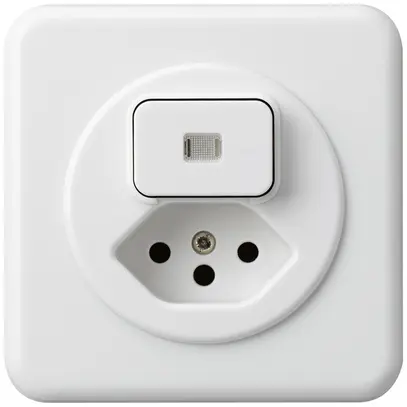 Combinazione luminosa INC basico 3/1L+tipo 13 bianco 
