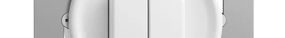 Interruttore/contatto a pulsante INC Feller STANDARDdue A-R+3/1L bianco 