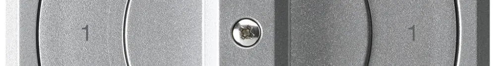 UP-Drehschalter robusto IP55 S0/2P aluminium für Kombination 