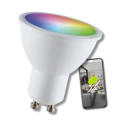 LED bianco & colori GU10 4,8W KnockautX, da BRELAG 