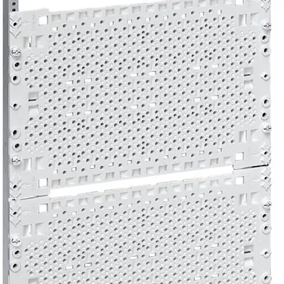 Pannello telecom Hager con piastre di montaggio 4-file 600×250mm 
