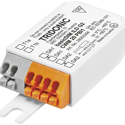 Intérface pour poussoir Tridonic basicDIM ILD G2 CWM 20 PBI1 