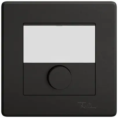 Tasto a pulsante di suoneria INC EDIZIO.liv SNAPFIX® 6A 250V targhetta nome ne 