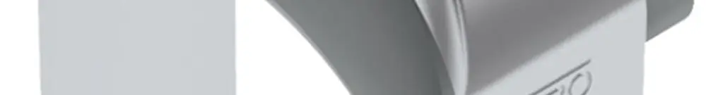 Fixation rapide BET 2056 pied à H matière synthétique 46…52mm 1×câble aluminium 