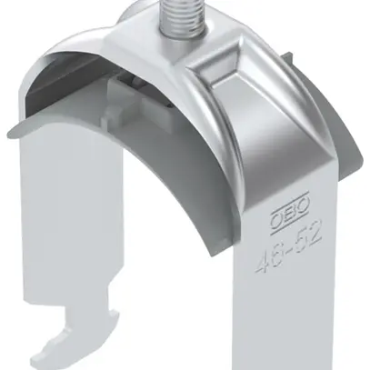 Fixation rapide BET 2056 pied à H matière synthétique 46…52mm 1×câble aluminium 