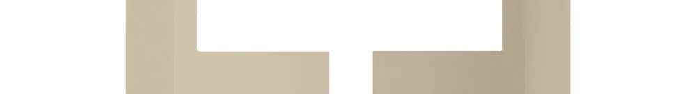 Kit frontale kallysto beige, 60×60mm per rilevatore di movimento 