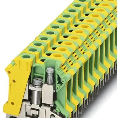 Morsetto di passaggio 0.5…16mm² verde/giallo, USLKG10 N 