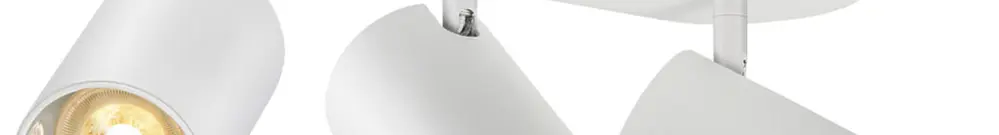 Spot SLV ASTO TUBE GU10 3×10W Ø70×125mm bianco 