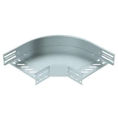 Coude BET RB 90° 60×200mm acier zingué en continu 