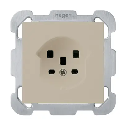 Prise ENC HA kallysto type 25 avec bornes enfichables beige 