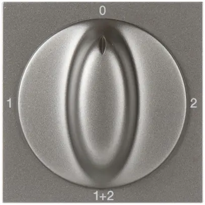 Interruttore rotativo INC MOS 1/1L magnesio 0-1-2-1+2 
