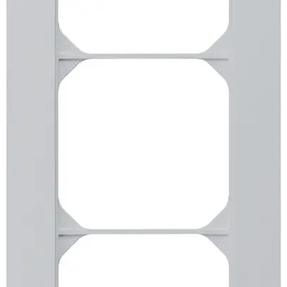 Telaio di copertura INC kallysto.trend 3×1 grigio chiaro 94×214mm 