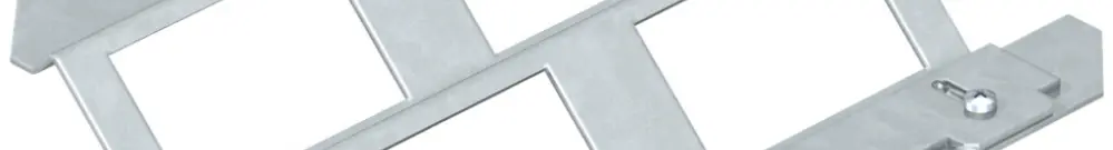 Support de montage Bettermann 4×FLF pour UDHOME 