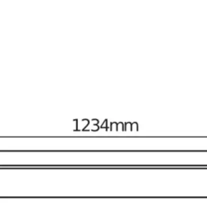 LED-Lichtleiste LDV LED VALUE BATTEN 20W 2000lm 4000K 1234mm silber 