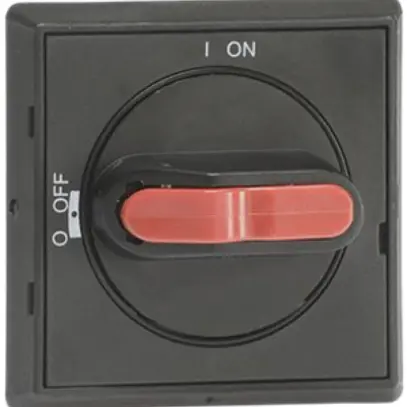 Maniglia per OT16-125F nero IP65 fermo porta chiudibile 