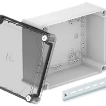 Boîte de dérivation Bettermann fermée 240×190×115mm avec couvercle transparent 