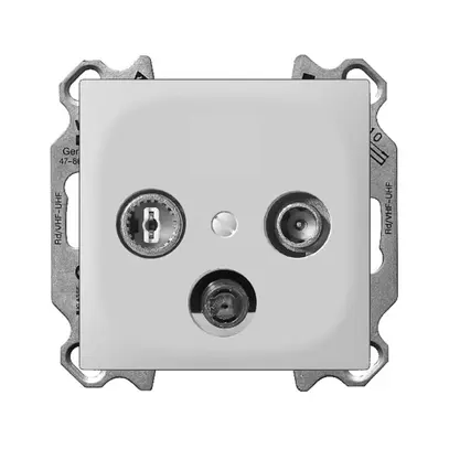 Prise d'antenne ENC SIDUS Z TV-R-SAT blanc 