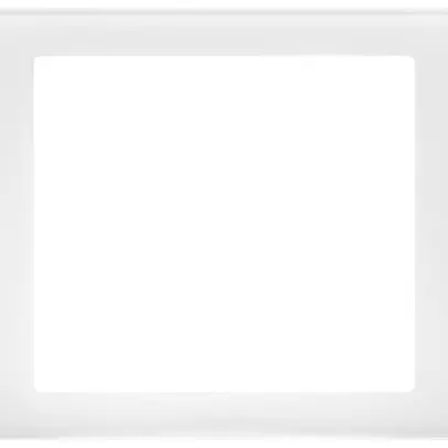 Placca frontale per modulo informativo per numero civico Urmet Alpha IP55 bianco 
