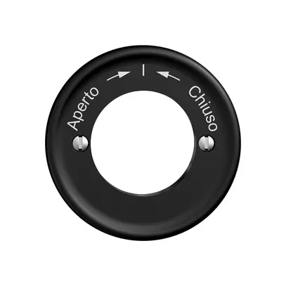 Kit di montaggio STANDARDdue SNAPFIX® pulsante girevole chi.Aperto → ← Chiuso ne 