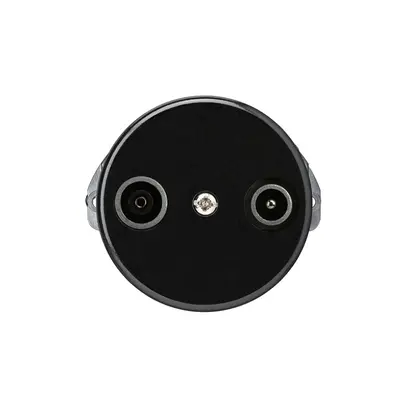 Inserto per presa di passaggio INC basico TV-R 19dB presa passaggio nero 