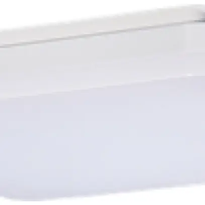 Plafonnier/applique LED SLICE SQUARE 18W, 3000K, 1100lm, capteur, blanc 