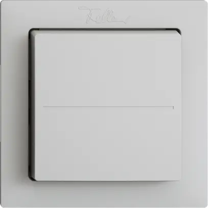 Poussoir RF Bluetooth Feller EDIZIOdue F, Low Energy, 2c/1t, sans piles, grc 